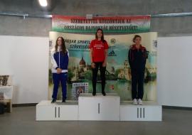 50m Puska fekvő junior lány