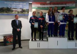 50m Puska 3 testhelyzet junior lány