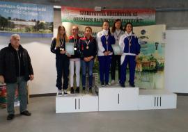 50m Puska 3 testhelyzet női csapat
