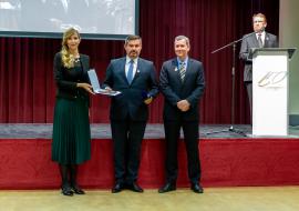 Ezüst jelvény Giczey András  