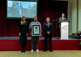 „Sportlövő klub” kitüntető cím - KSI sportlövő szakosztálya - Zsoldos Péter, a KSI elnöke